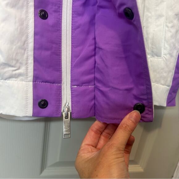 Nike Ambush LA Lakers Spellout NBA Jacket Coat Puffer Zip Button White NWT Med - Picture 5 of 14